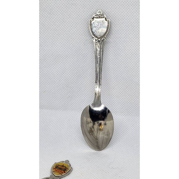 Puerto Rico Silver Decorative Spoon | Vintage Silver Collectible Souvenir - Picture 5 of 8